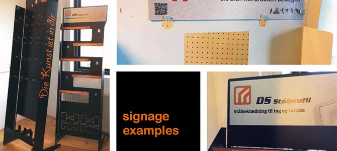 Flip Solution Display – signage examples Flip Solution Display – signage examples